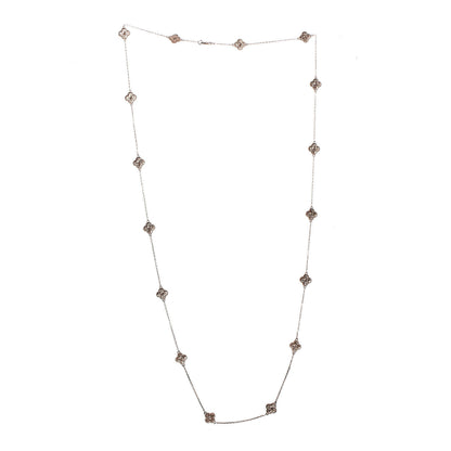 Van Cleef & Arpels 18K Rose Gold 16 Motifs Sweet Alhambra Necklace 2 of 5