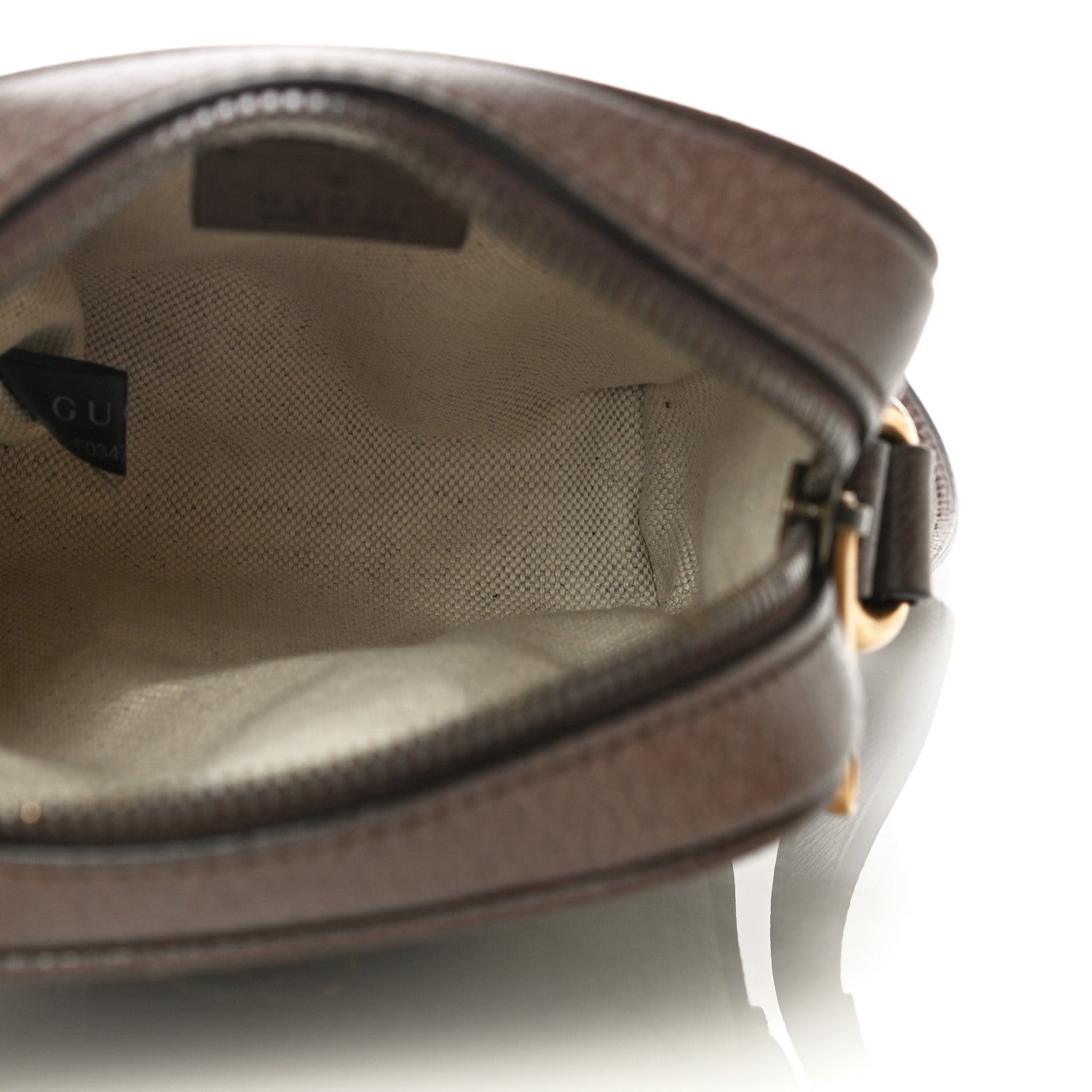 Gucci GG Supreme Monogram Web Mini Ophidia Messenger Brown 8 of 12