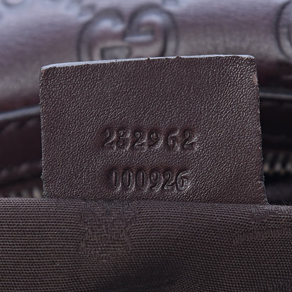 Gucci Guccissima Medium GG Twins Hobo Dark Brown 7 of 10