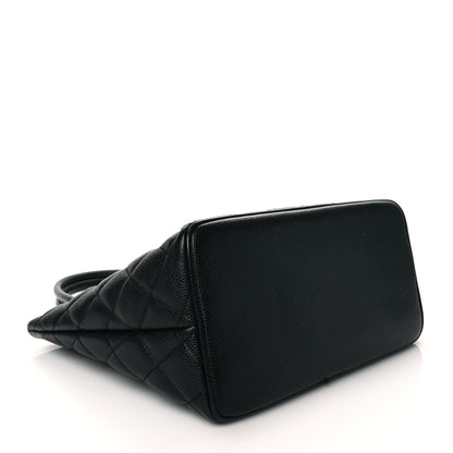 Chanel Caviar Quilted Medallion Tote Black 4 of 10