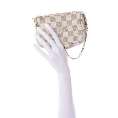 Louis Vuitton Damier Azur Mini Pochette Accessories 2 of 10