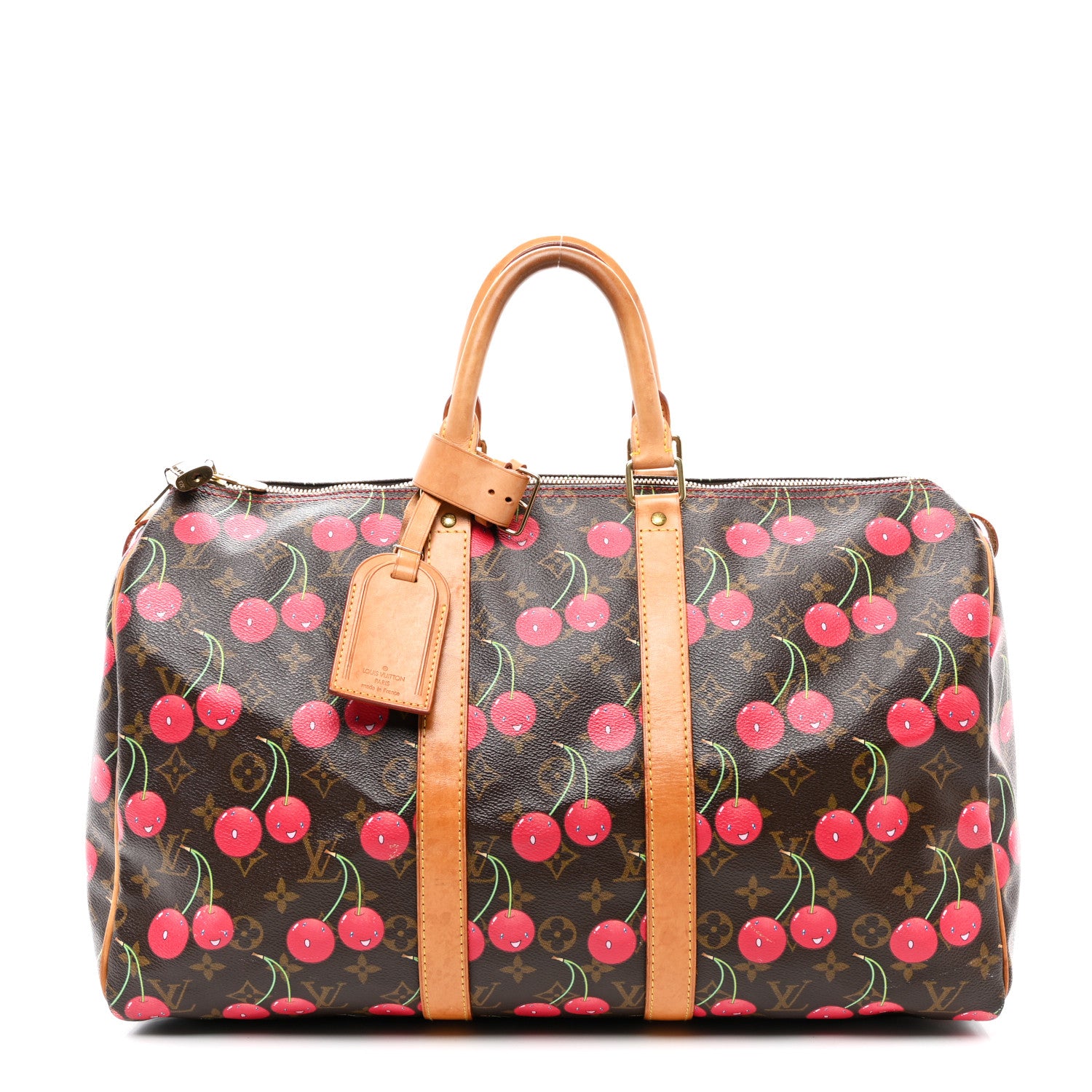 Louis Vuitton Monogram Cerises Keepall 45 1 of 12