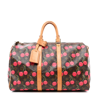 Louis Vuitton Monogram Cerises Keepall 45 1 of 12