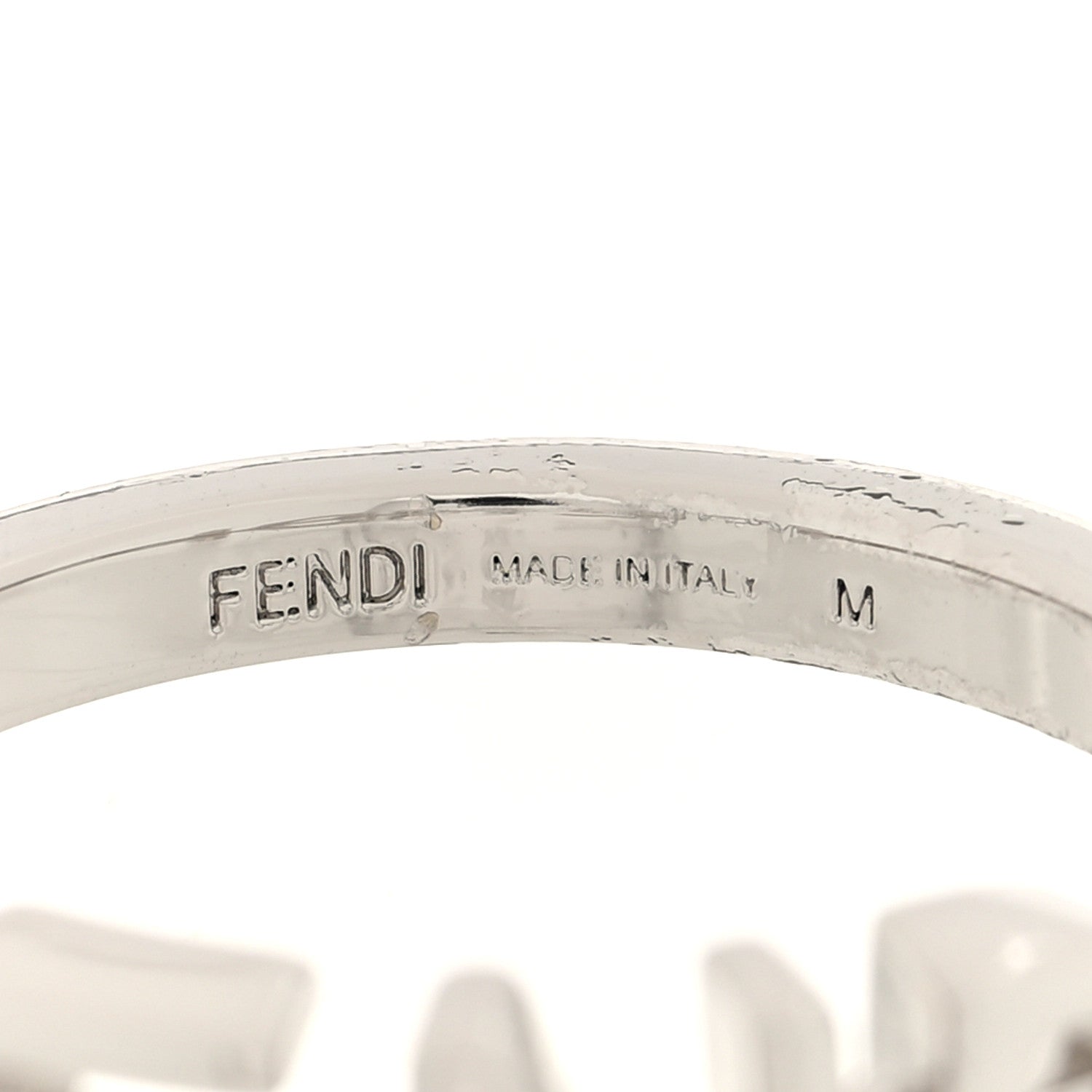 Fendi Metal Fendi Ring M 62 10 Silver 4 of 4