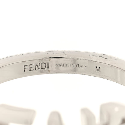 Fendi Metal Fendi Ring M 62 10 Silver 4 of 4