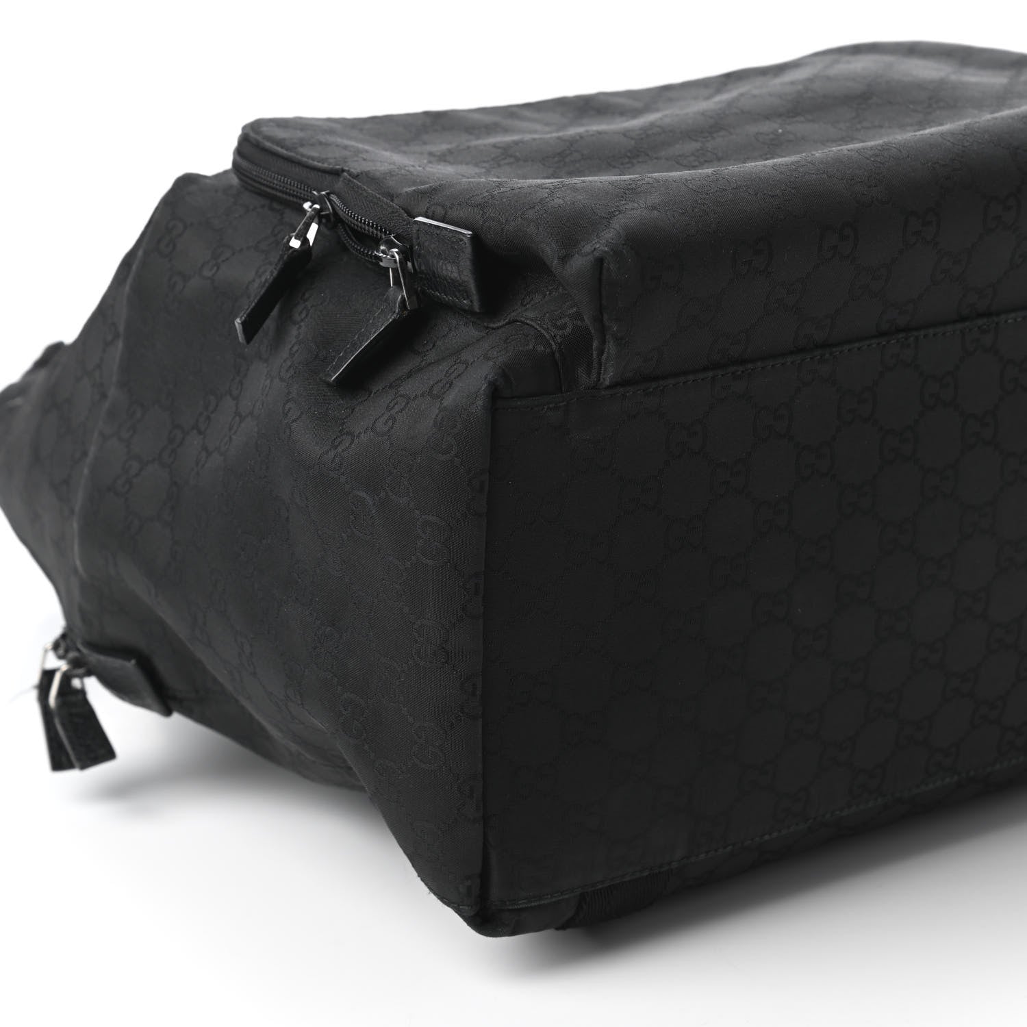 Gucci Nylon Monogram Medium Backpack Black 6 of 10