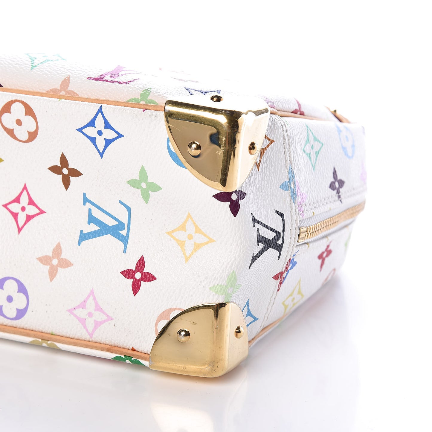 Monogram Multicolor Trouville White