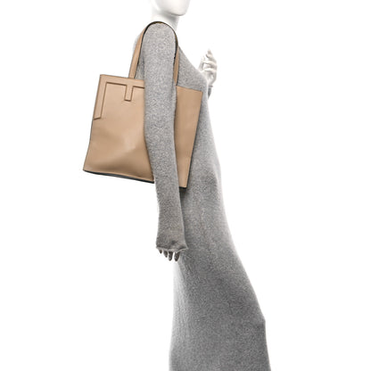 Fendi Vitello Bellagio Medium Fendi Flip Beige Amido Sorbet Anice 2 of 9