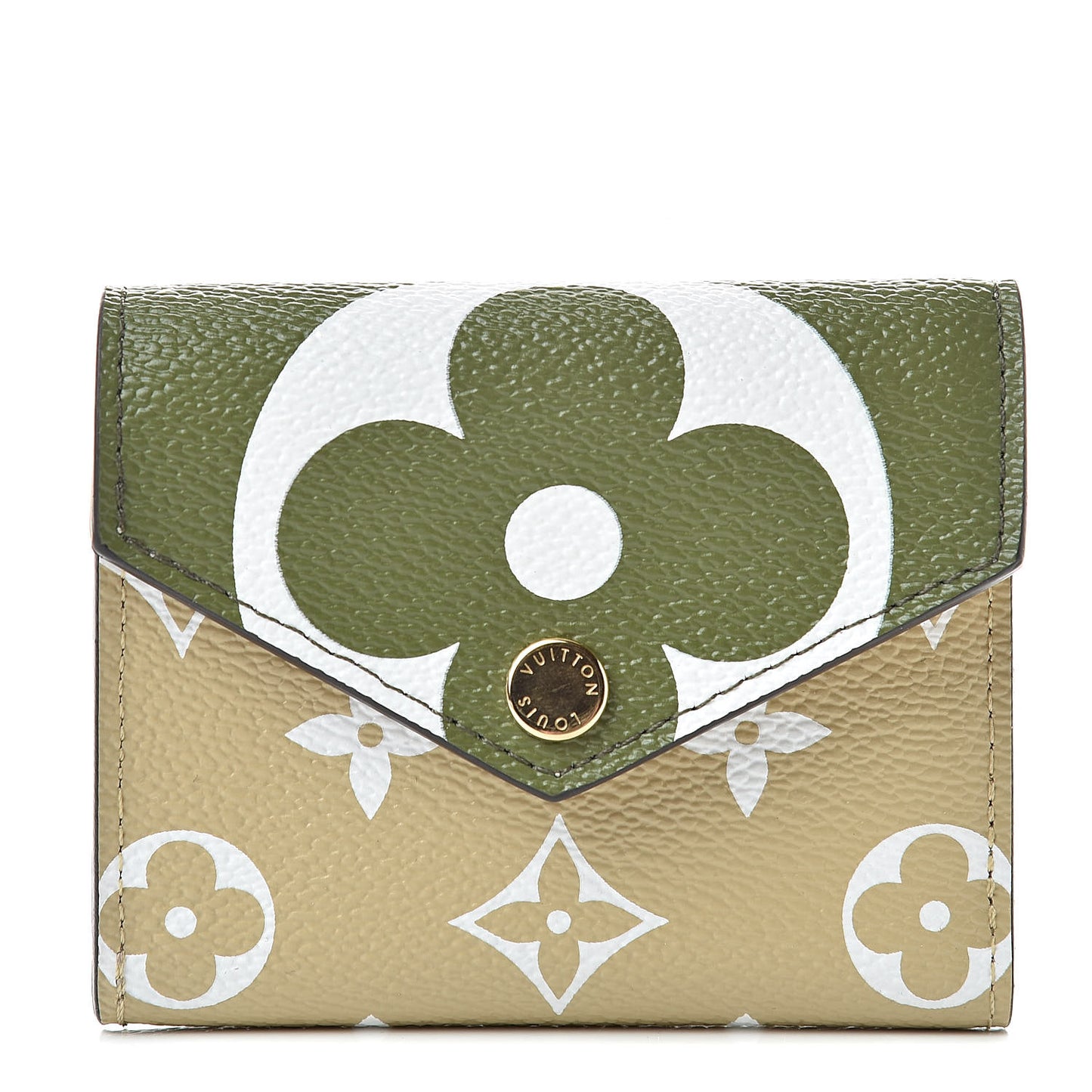 Monogram Giant Zoe Wallet Kaki
