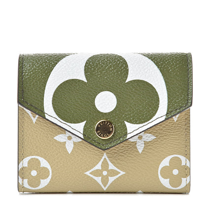 Louis Vuitton Monogram Giant Zoe Wallet Kaki 1 of 8