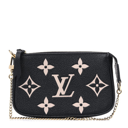Louis Vuitton Empreinte Monogram Giant Mini Pochette Accessories Black 1 of 9