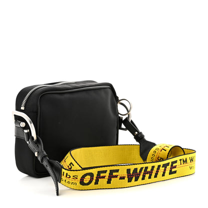 Off-White Nylon Logo Print Crossbody Bag Black 3 of 11