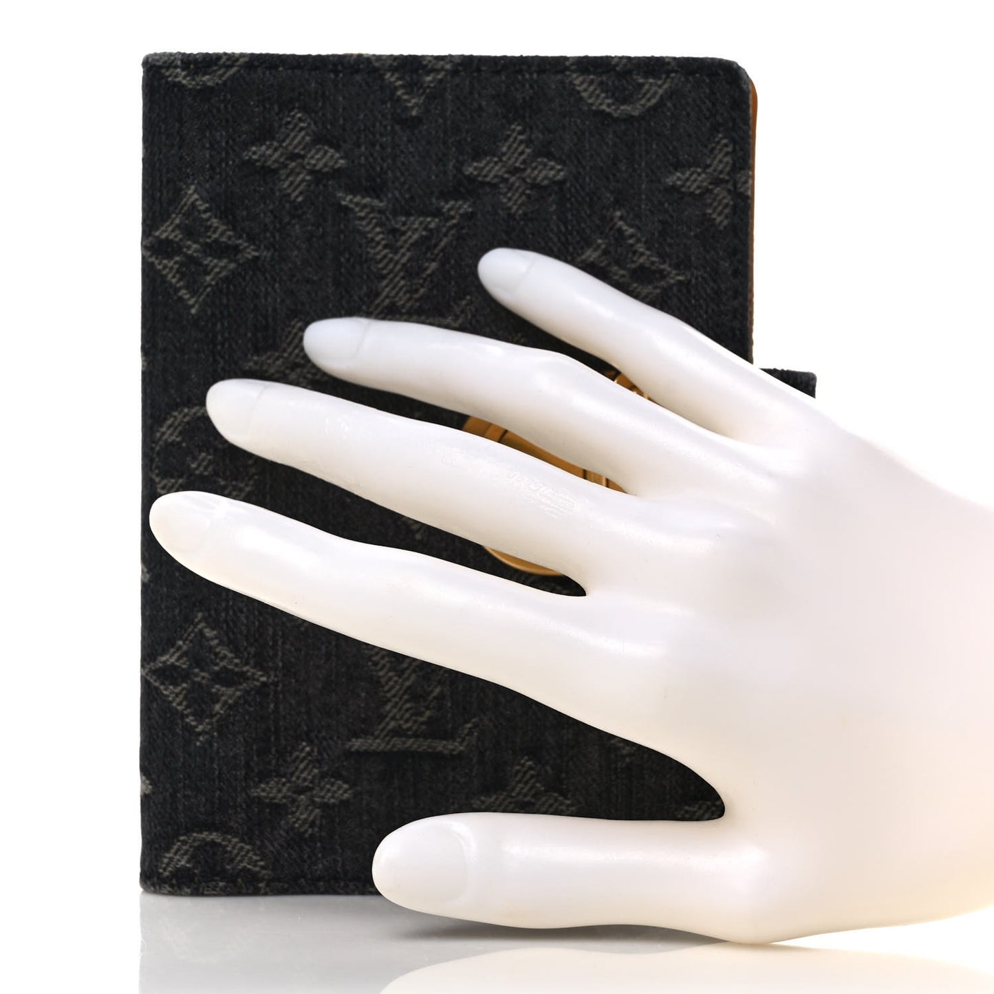 Denim Monogram Agenda PM Black