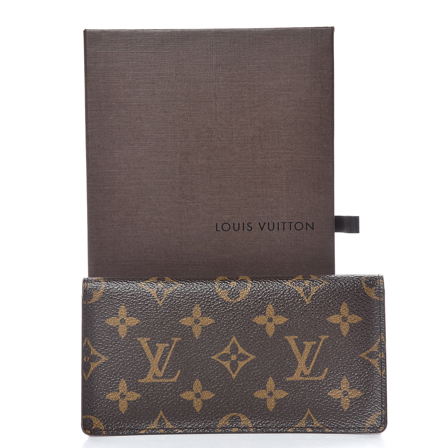 Louis Vuitton Monogram Simple Checkbook Holder Wallet 10 of 10