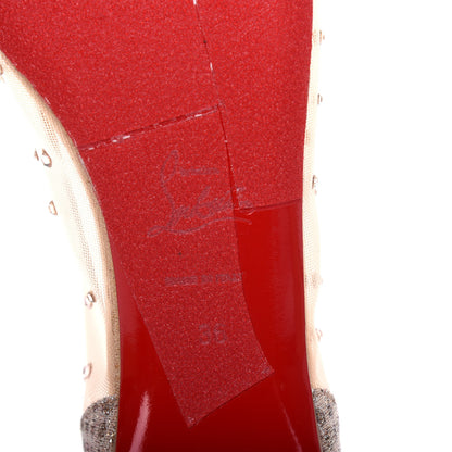 Christian Louboutin Crystal Strass Follies Flats 36 Crystal 9 of 10