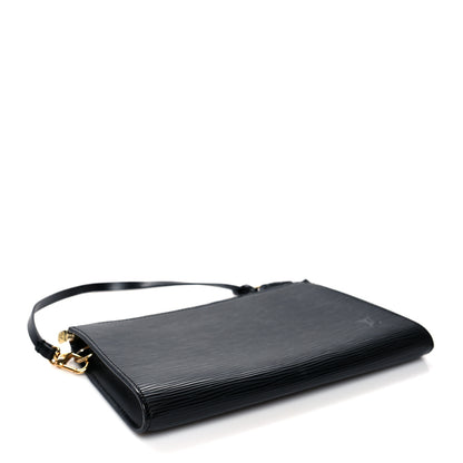 Louis Vuitton Epi Pochette Accessories 24 Black 3 of 8