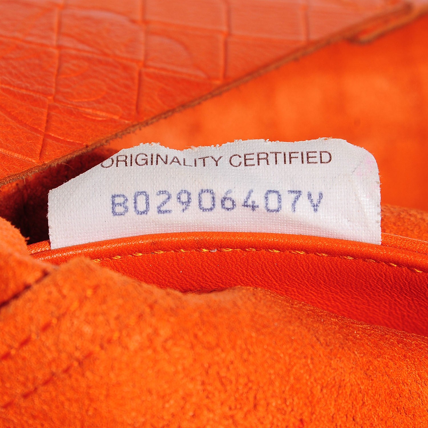 Bottega Veneta Calfskin Intrecciomirage Intarsio Large Tote Tangerine 5 of 7
