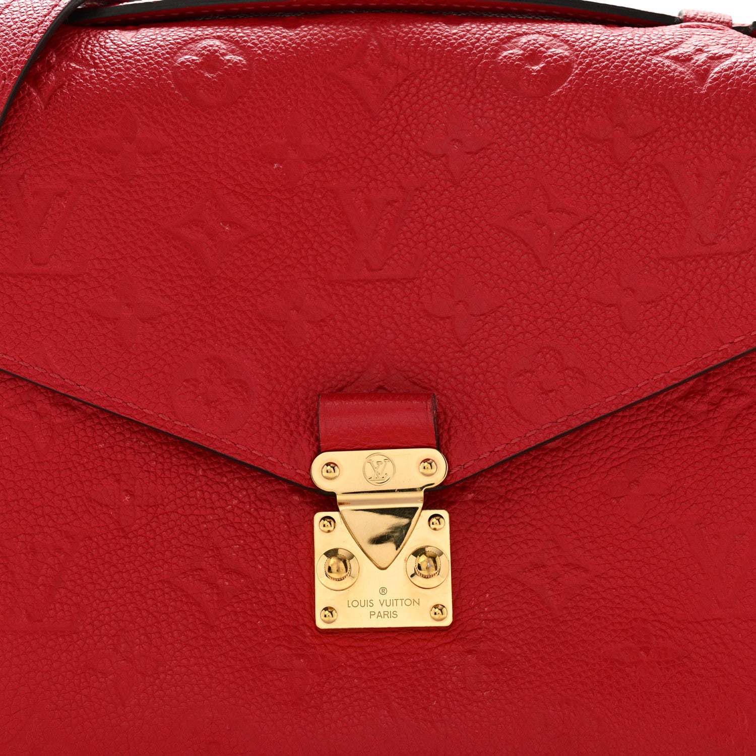 Louis Vuitton Empreinte Pochette Metis Scarlet 8 of 15