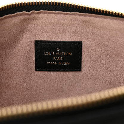 Louis Vuitton Lambskin Embossed Monogram Coussin PM Black 6 of 10