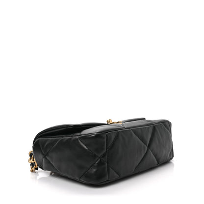 Chanel Lambskin Quilted Medium Chanel 19 Flap Black 4 of 9