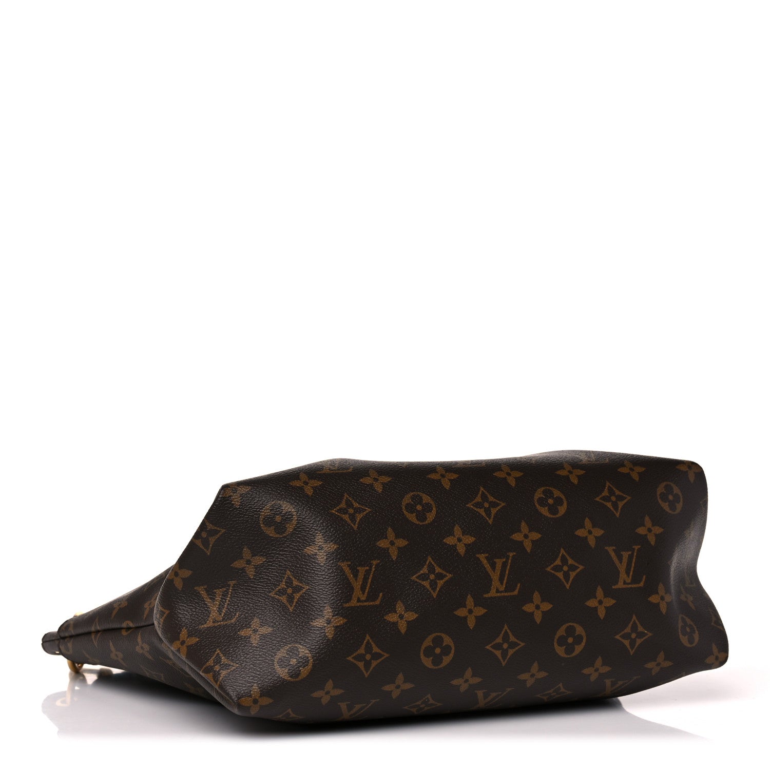 Louis Vuitton Monogram Flower Zipped Tote MM Black 4 of 14