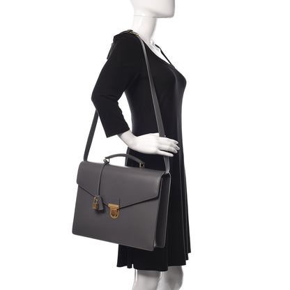 Celine Box Cartable Medium Briefcase Grey 3 of 10