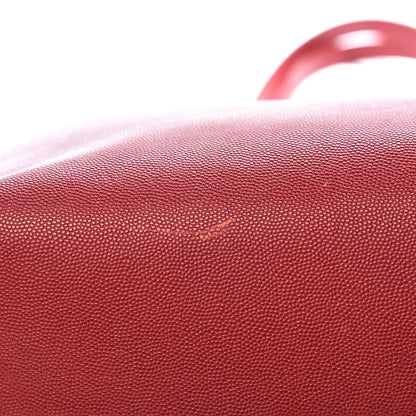 Tom Ford Grained Calfskin Small T Tote Red 14 of 19