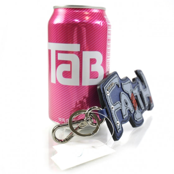 Prada Saffiano Faith Trick Key Ring 3 of 4