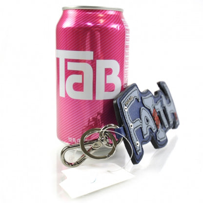 Prada Saffiano Faith Trick Key Ring 3 of 4