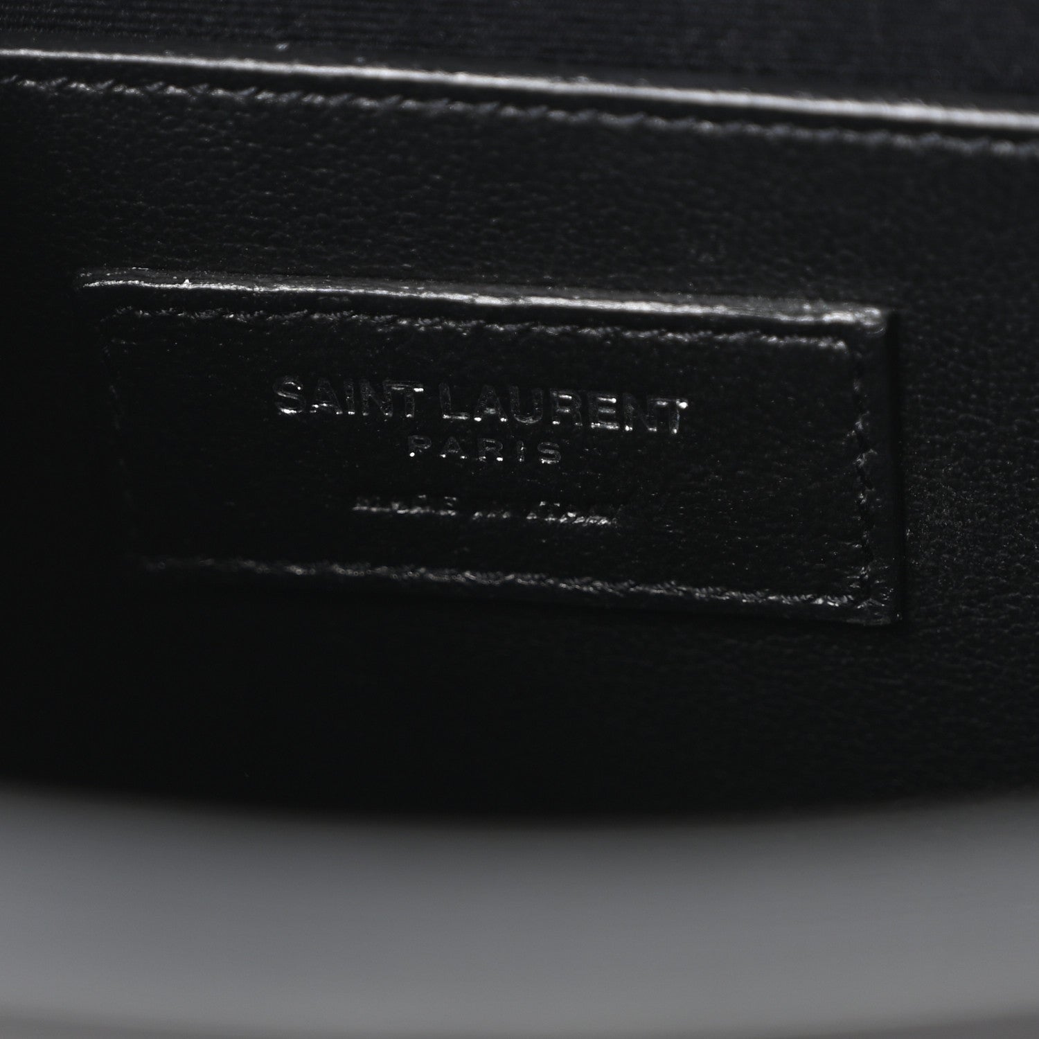 Saint Laurent Canvas Calfskin Small Uptown Tote Black 5 of 9