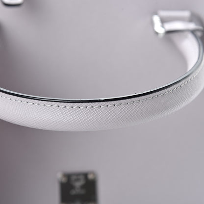 MCM Saffiano Medium Nuovo Tote Gull Gray 11 of 12