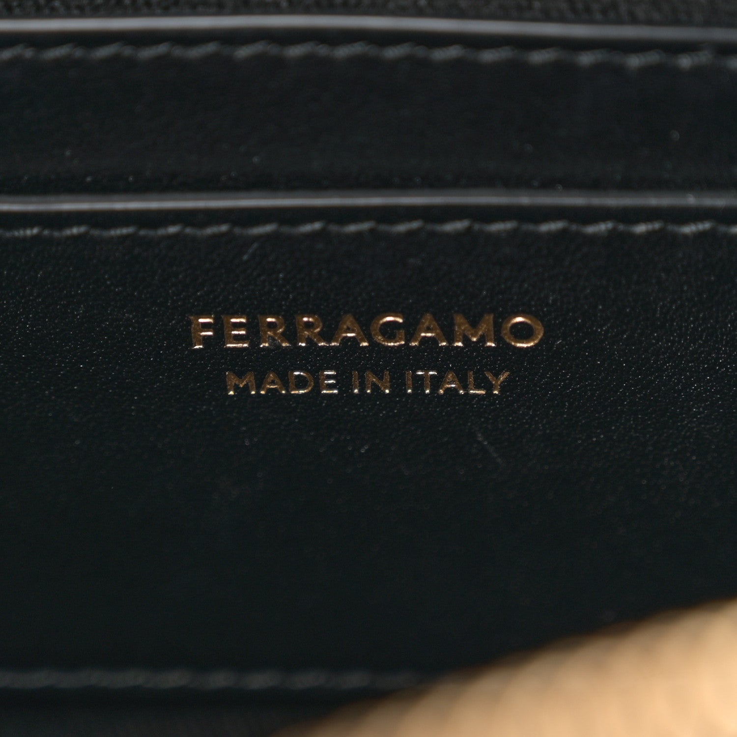 Salvatore Ferragamo Calfskin Gancio Small Camera Case Black 6 of 10