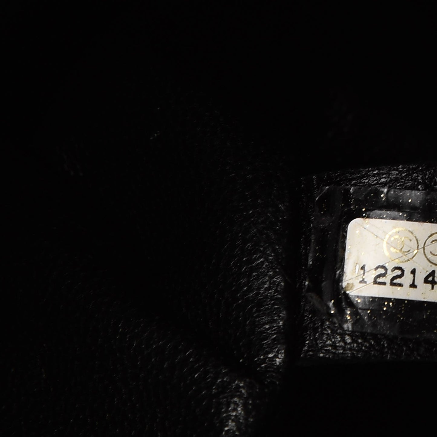 Caviar Medallion Tote Black