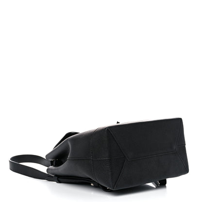 Louis Vuitton Calfskin Lockme Backpack Black 4 of 16