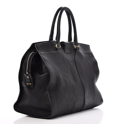 Saint Laurent Sheepskin Large Cabas ChYc Black 3 of 8