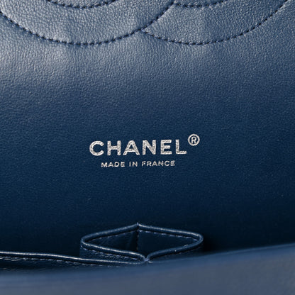 Chanel Caviar Quilted Maxi Double Flap Blue 5 of 11