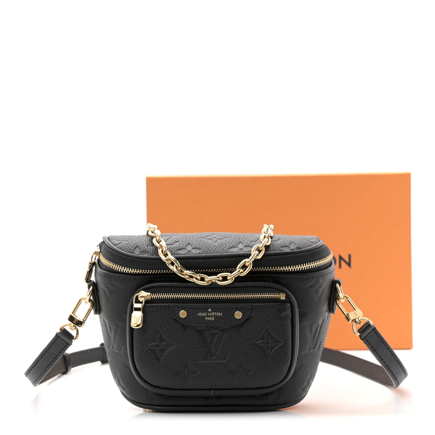 Louis Vuitton Empreinte Mini Bumbag Black 10 of 10