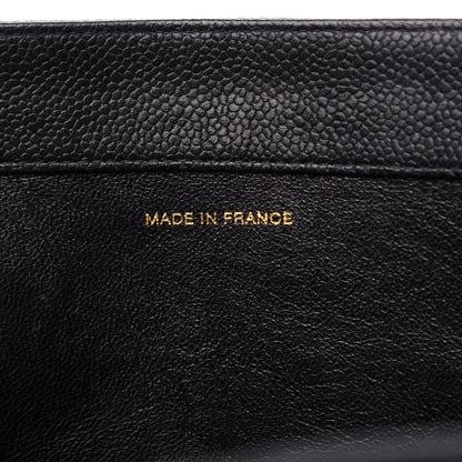 Chanel Caviar CC Tote Black 7 of 11