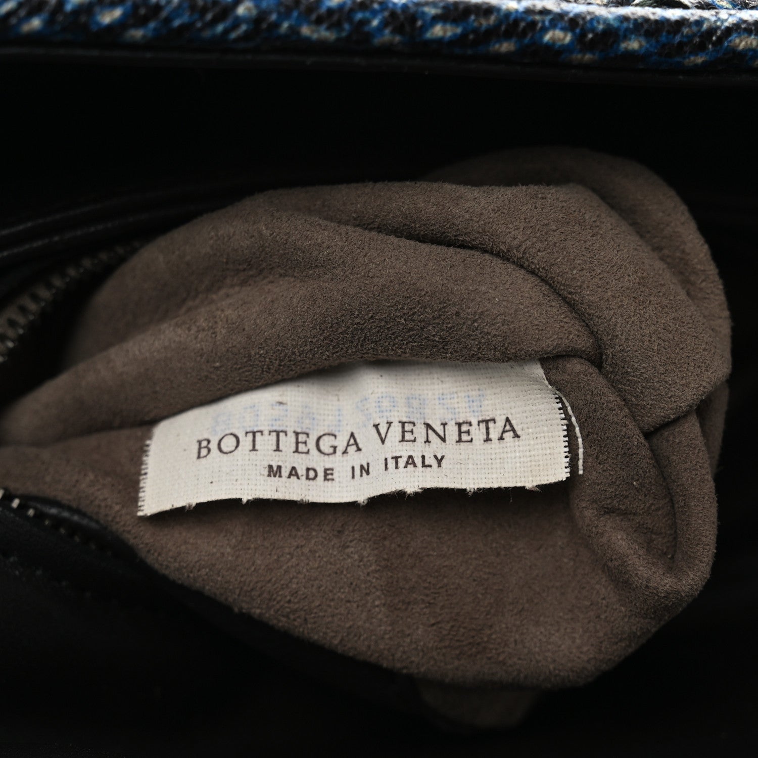 Bottega Veneta Tobu Ayers Intrecciato Small Olimpia Shoulder Bag Blue 7 of 12