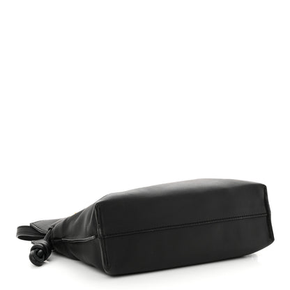 Loewe Nappa Calfskin Mini Flamenco Knot Clutch With Chain Black 4 of 12