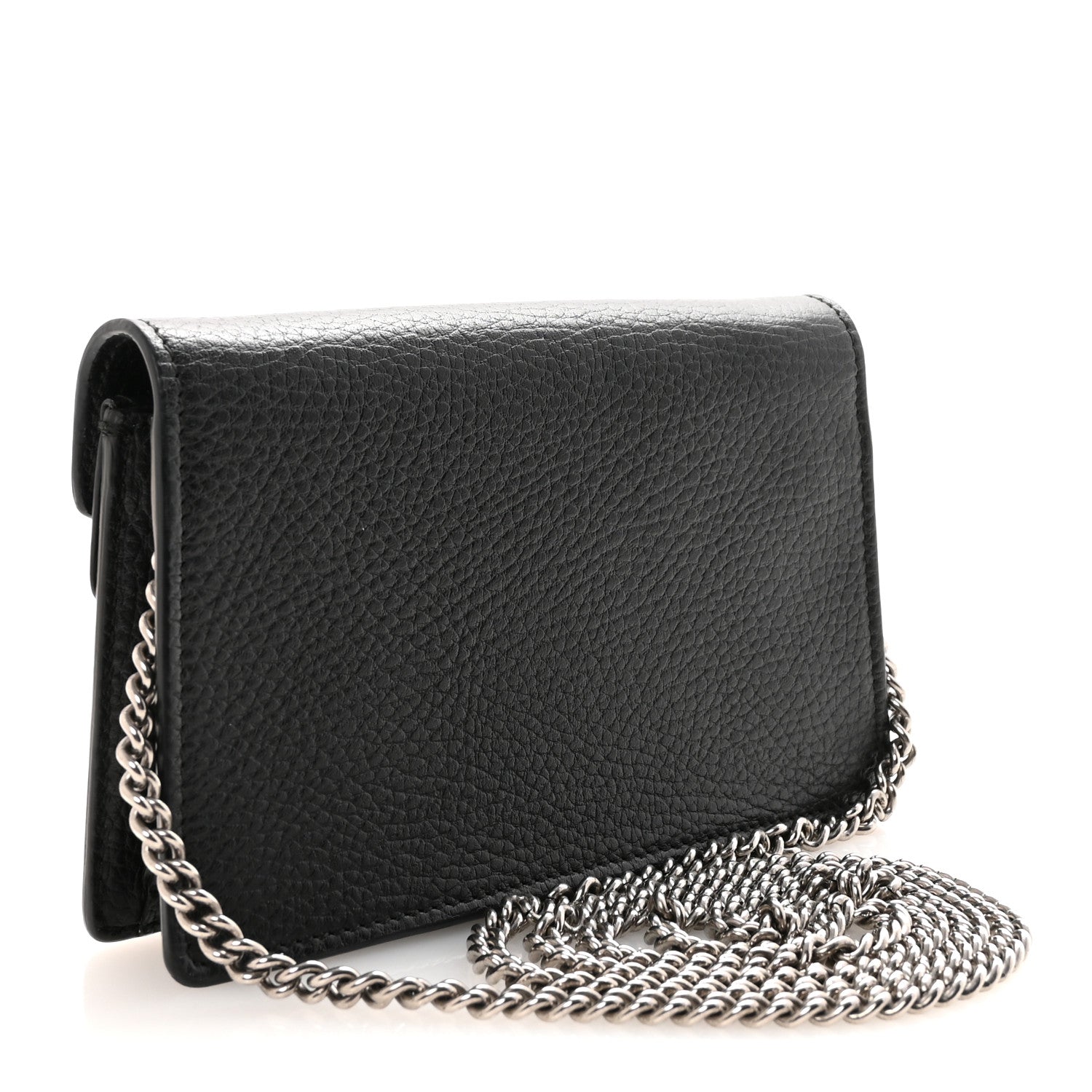 Gucci Calfskin Super Mini Dionysus Shoulder Bag Black 3 of 9