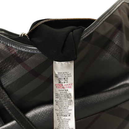 Burberry Smoked Nova Check Tote Anthracite 7 of 11