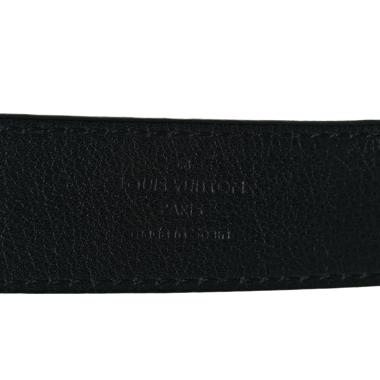Louis Vuitton Epi 30mm LV Twist Belt 85 34 Black 3 of 5