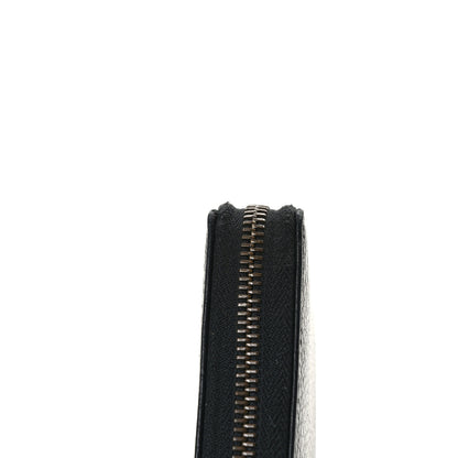 Gucci Calfskin Butterfly Zip Around Wallet Black 9 of 11