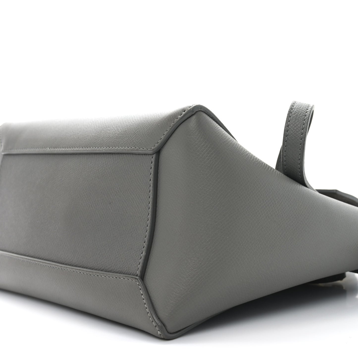 Grained Calfskin Micro Belt Bag Cloud