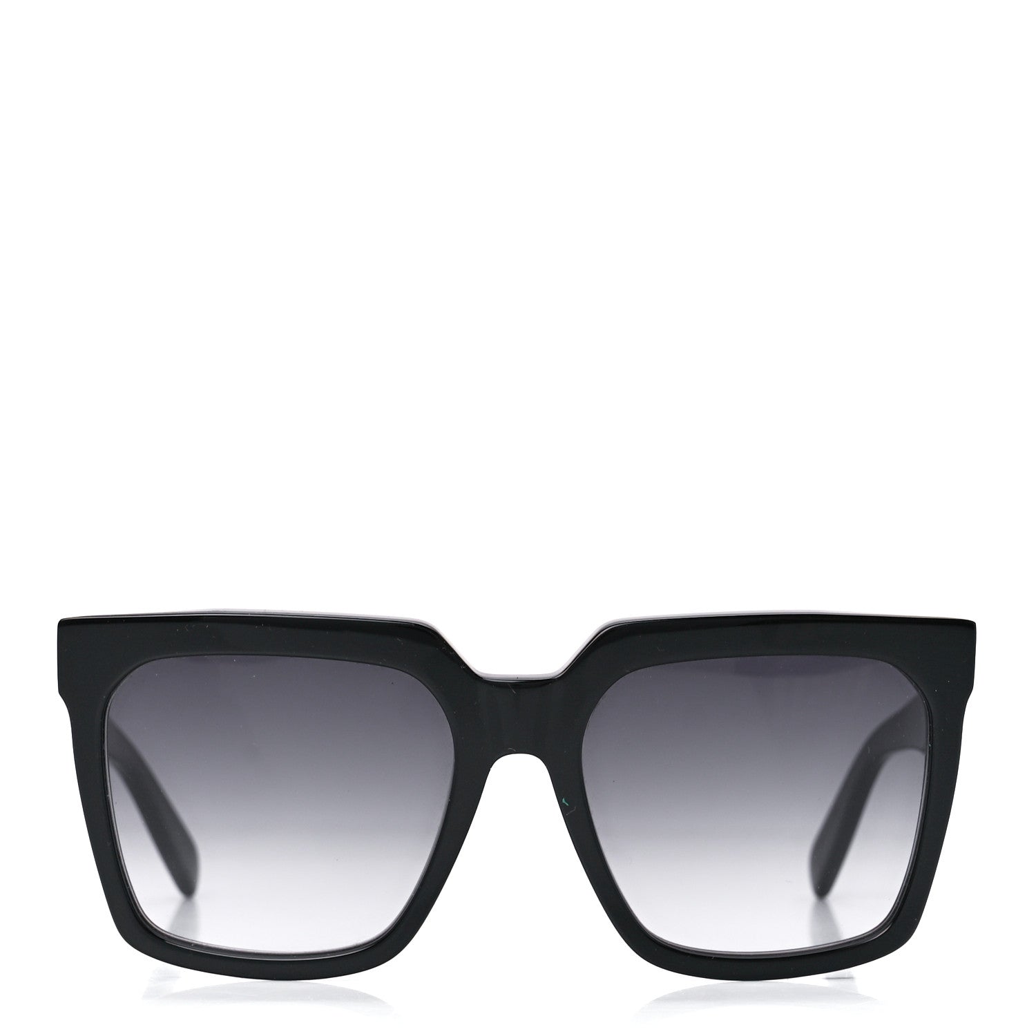 Celine Acetate Polarized Oversized Sunglasses CL4055IN Black 2 of 7