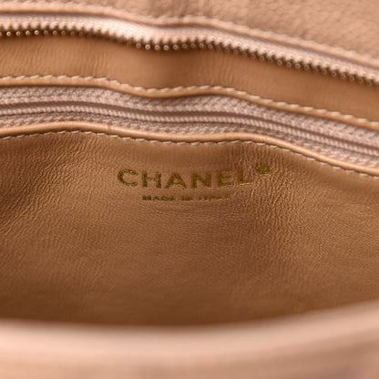 Chanel Caviar Quilted Medallion Tote Beige 6 of 14