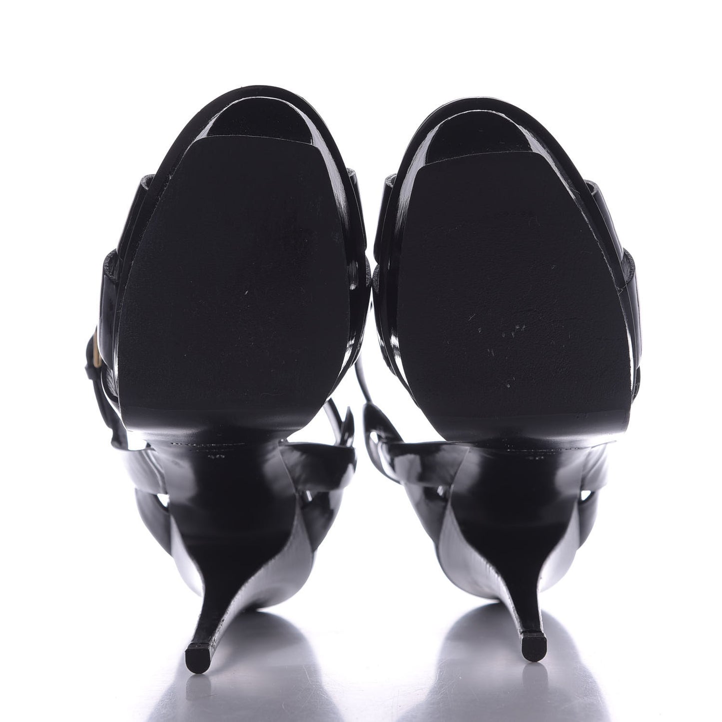 Patent Tribute 105 Platform Sandals 40 Black