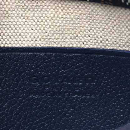 Goyard Goyardine Plumet Wallet Clutch Navy 6 of 8