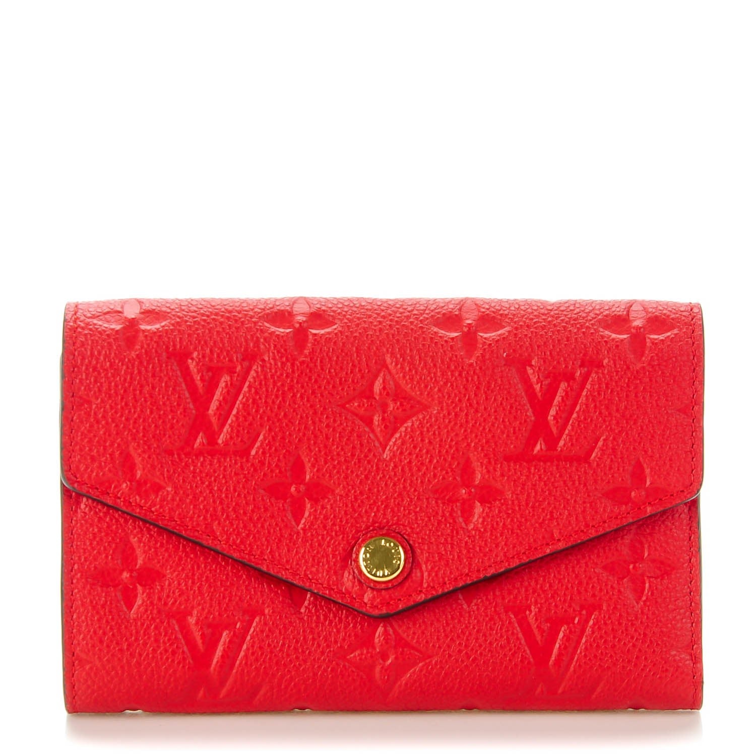 Louis Vuitton Empreinte Compact Curieuse Wallet Cherry 1 of 7